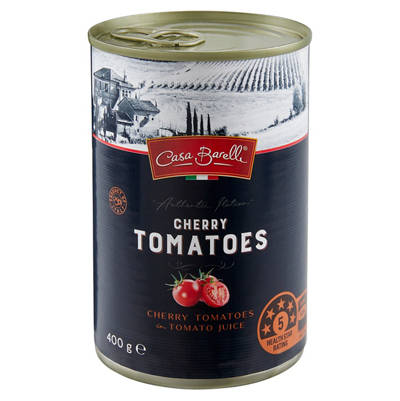 CASA BARELLI Cherry Tomatoes in Tomato Juice 400g