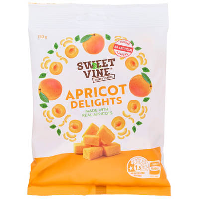 SWEET VINE Apricot Delights 150g