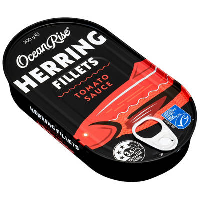 OCEAN RISE Herring Fillets in Tomato Sauce 200g