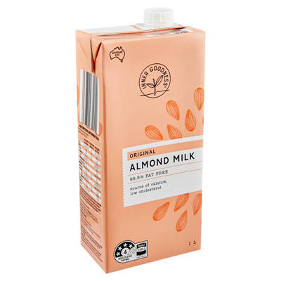 INNER GOODNESS Original Almond Milk 1L, 1L — Aldi