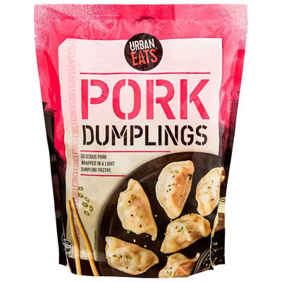 URBAN EATS Pork Dumplings 750g