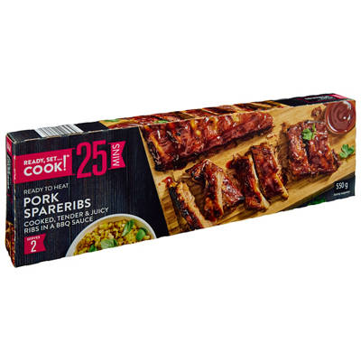 Cooked Pork Ribs 550g