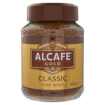 ALCAFE GOLD Dark Instant Coffee 100g