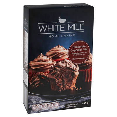 WHITE MILL Chocolate Cupcake Mix 450g