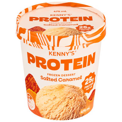KENNY'S Salted Caramel Protein Frozen Dessert 475ml