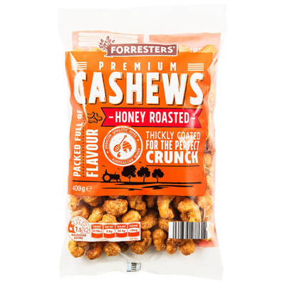 Honey Roasted Cashews 400g