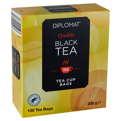 DIPLOMAT Tea Cup Bags 100 Pack