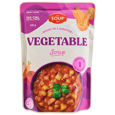 Vegetable Pouch Soup 430g