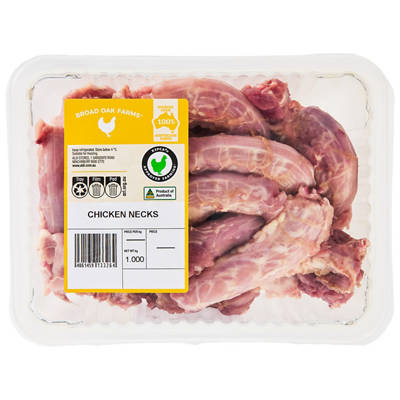 BROAD OAK FARMS Chicken Necks 1kg