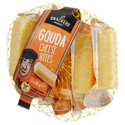 Gouda Cheese Bites 5 Pack 20g