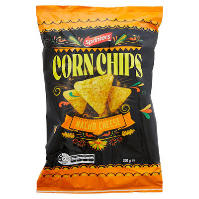 Corn Chips Nacho Cheese 200g