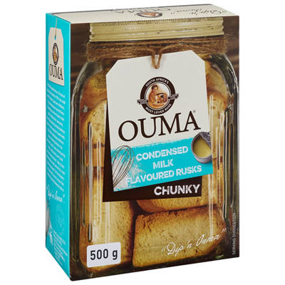 OUMA RUSKS Condensed Milk Rusks 500g