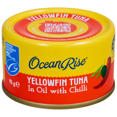 OCEAN RISE Yellowfin Tuna In Oil with Chilli 95g