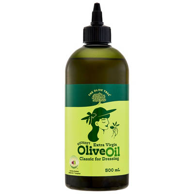 THE OLIVE TREE Squeezey Extra Virgin Olive Oil for Dressing 500ml