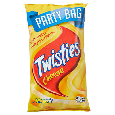 TWISTIES Cheese Twisties 270g