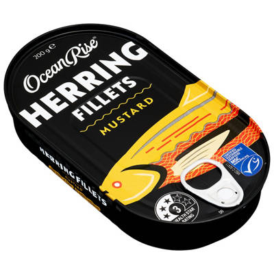 OCEAN RISE Herring Fillets in Mustard Sauce 200g