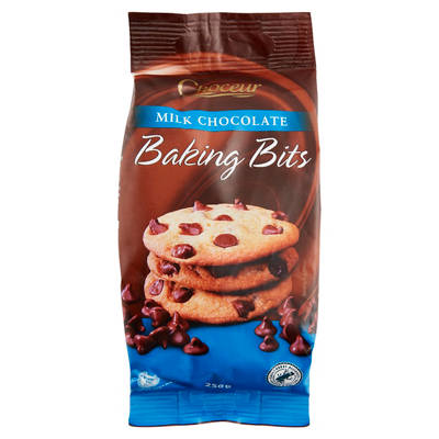 CHOCEUR Milk Chocolate Bits 250g