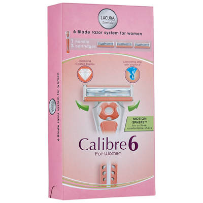 LACURA ESSENTIALS Calibre 6 Blade System Kit