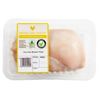 BROAD OAK FARMS RSPCA Approved Chicken Breast Fillet 1 Pack 300g