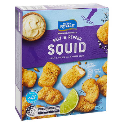 OCEAN ROYALE Salt & Pepper Squid 360g