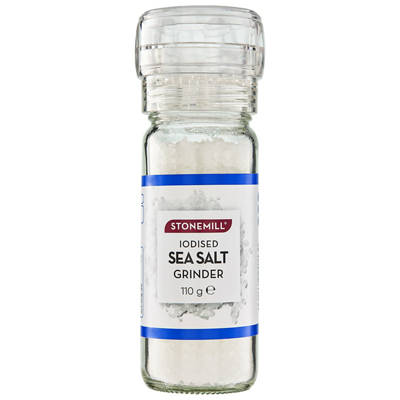 Iodised Sea Salt Grinder 110g