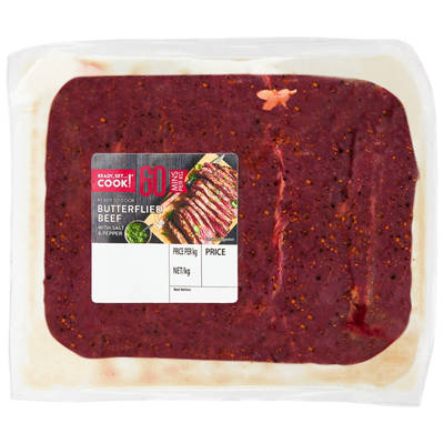 READY, SET…COOK! Salt & Pepper Butterflied Beef