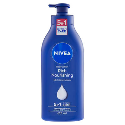 NIVEA Rich Moisturising Body Lotion 625ml