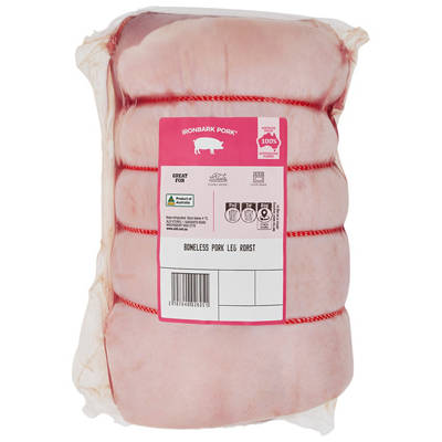IRONBARK PORK Pork Leg Roast Boneless