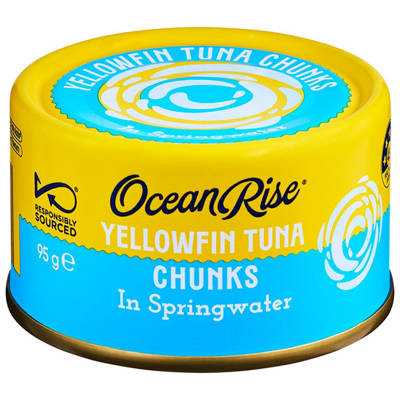 OCEAN RISE Yellowfin Tuna Chunks in Springwater 95g