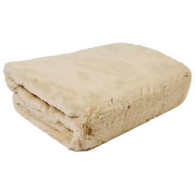KIRKTON HOUSE Faux Rabbit Fur Rug