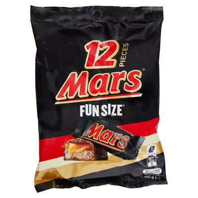 Mars Fun Size Share Pack Chocolate 12 Pack 192g