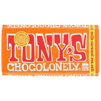 TONY'S CHOCOLONELY Caramel Sea Salt 180g