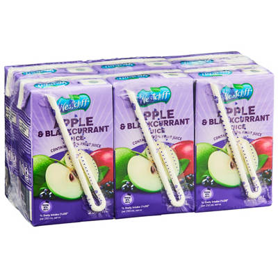WESTCLIFF Apple Blackcurrant Juice 6 Pack 250ml
