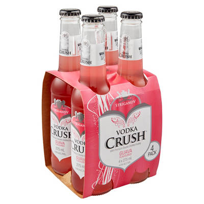 Guava Vodka Crush 4x275ml