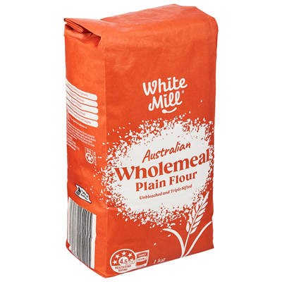 WHITE MILL Wholemeal Flour 1kg