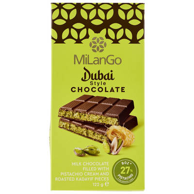 Dubai Style Chocolate Block 122g