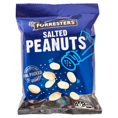 FORRESTERS Salted Peanuts 375g