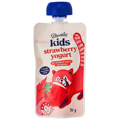 Kids Strawberry Yogurt Pouch 70g