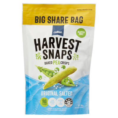 HARVEST SNAPS Harvest Snaps Original Salted 200g