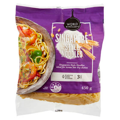 WORLD KITCHEN Singapore Noodles 450g
