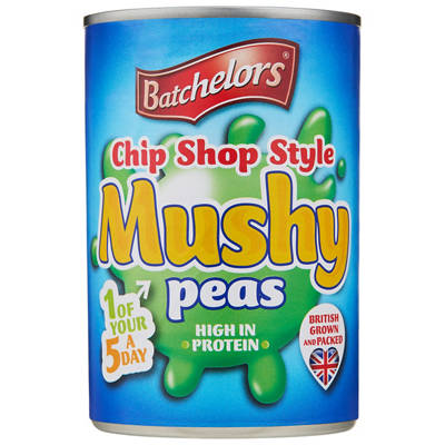 BRANDED Mushy Peas Chip Shop Style 300g