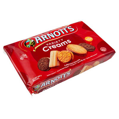 ARNOTT'S Variety Creams Assorted Biscuits 500g