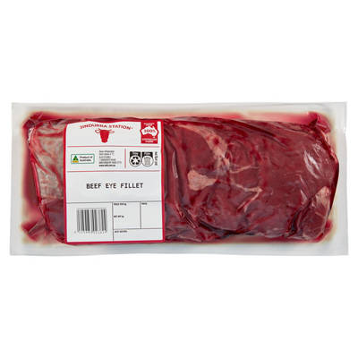 JINDURRA STATION Beef Eye Fillet per kg