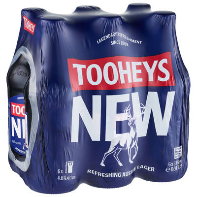 TOOHEYS Lager 6 Pack 375ml