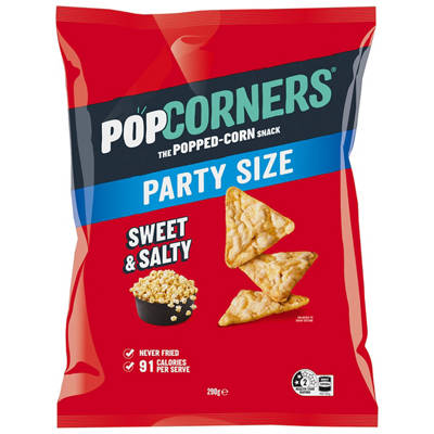 POPCORNERS Sweet & Salty 290g