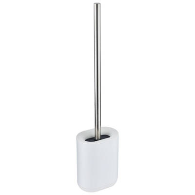 EASY HOME Flat Toilet Brush and Holder