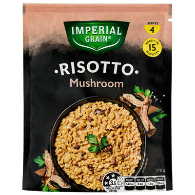 IMPERIAL GRAIN Mushroom Risotto 170g