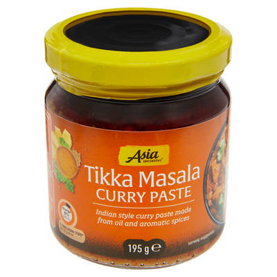 ASIA SPECIALITIES Tikka Masala Curry Paste 195g