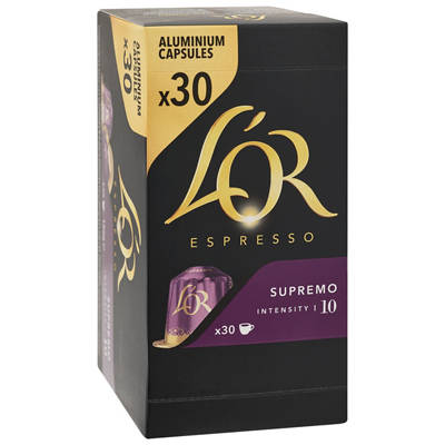 L'OR Coffee Capsules Supremo 30 Pack