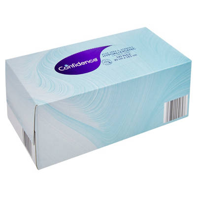 CONFIDENCE Aloe Vera Facial Tissues 120 Pack